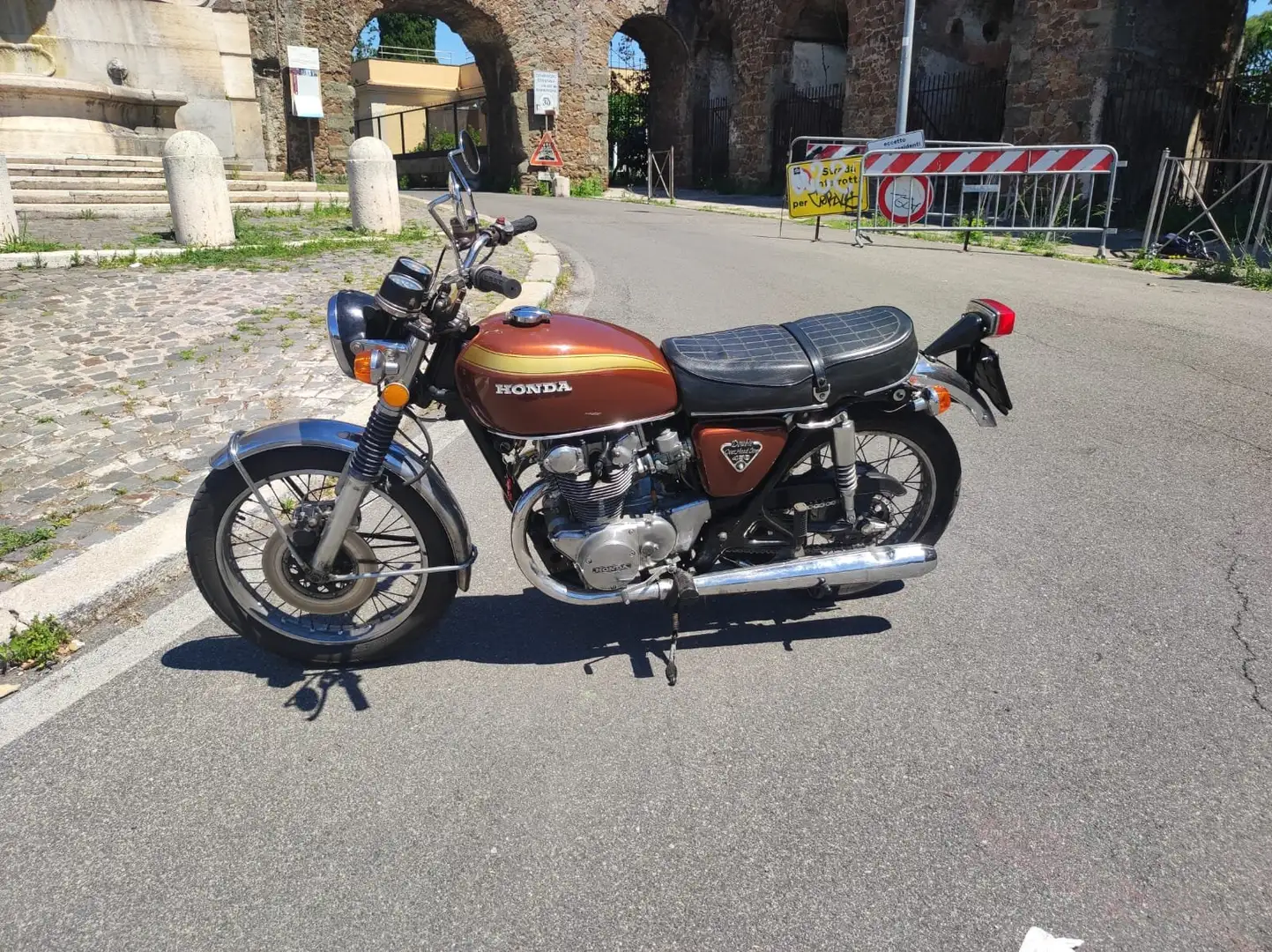 Honda CB 450 k5 Brun - 2