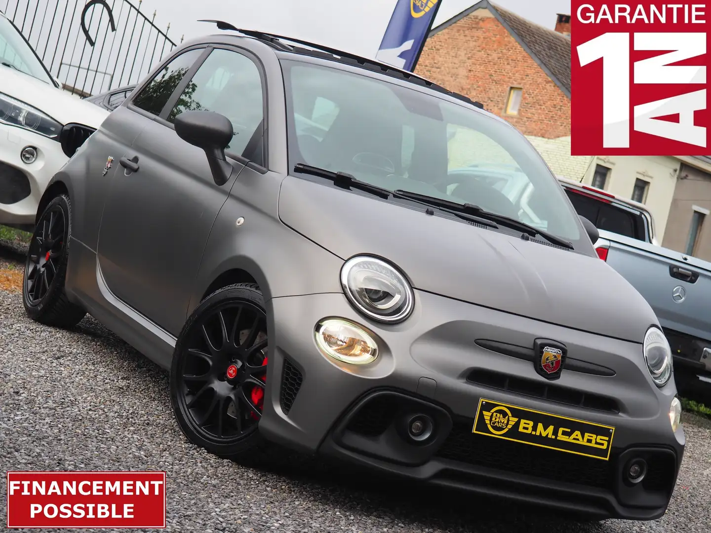 Abarth 595 Competizione 595 1.4 T-Jet ✅BOITE AUTO✅PANO-CUIR-CLIM-PDC - 1