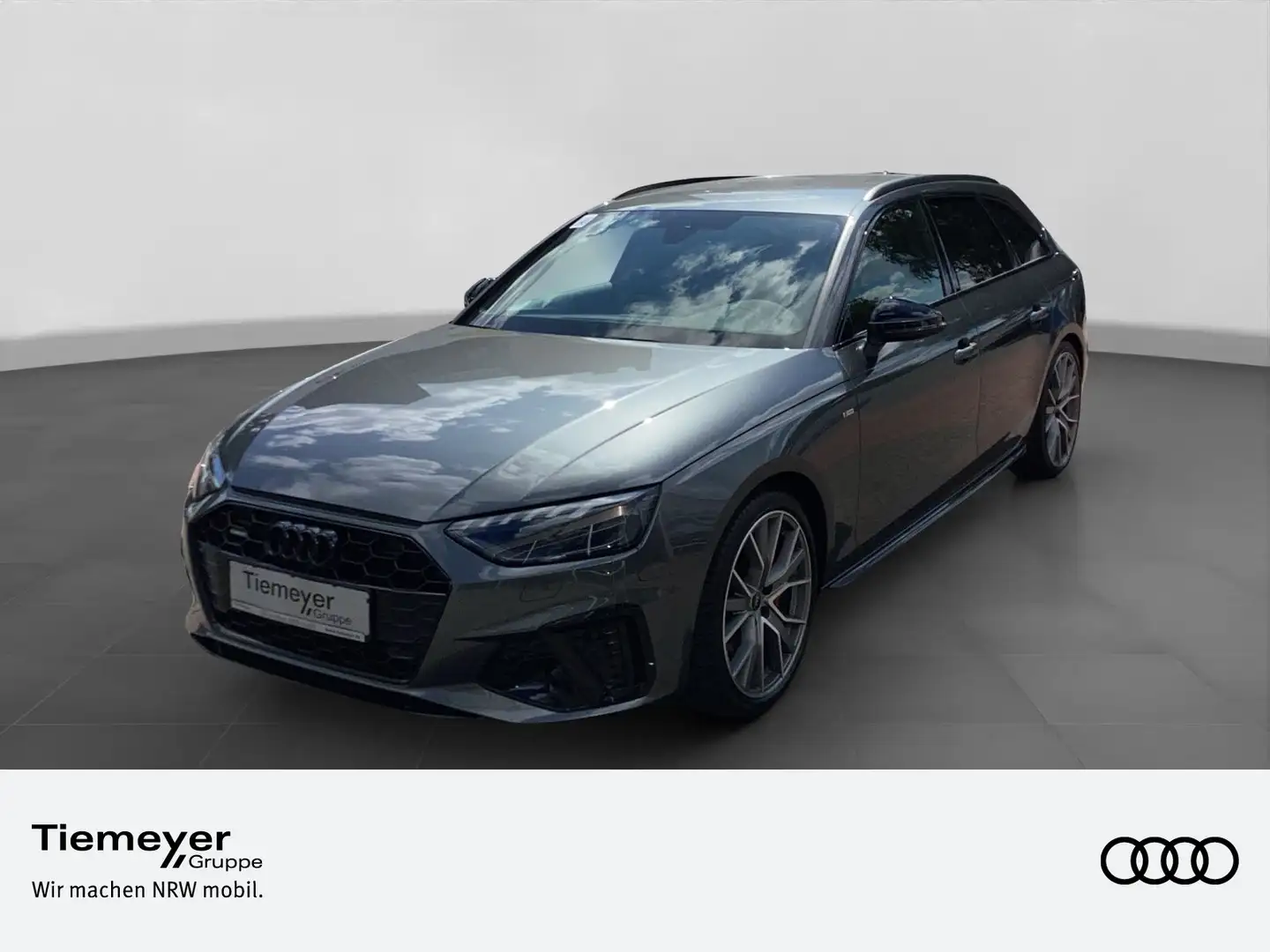 Audi A4 40 TFSI Q 2x S LINE LM19 KAMERA NAVI+ V Grau - 1