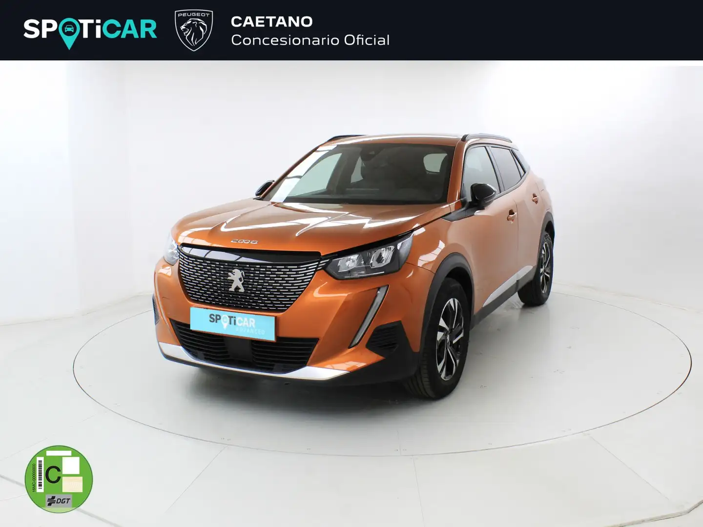 Peugeot 2008 1.2 PureTech S&S Allure Pack 100 Naranja - 1