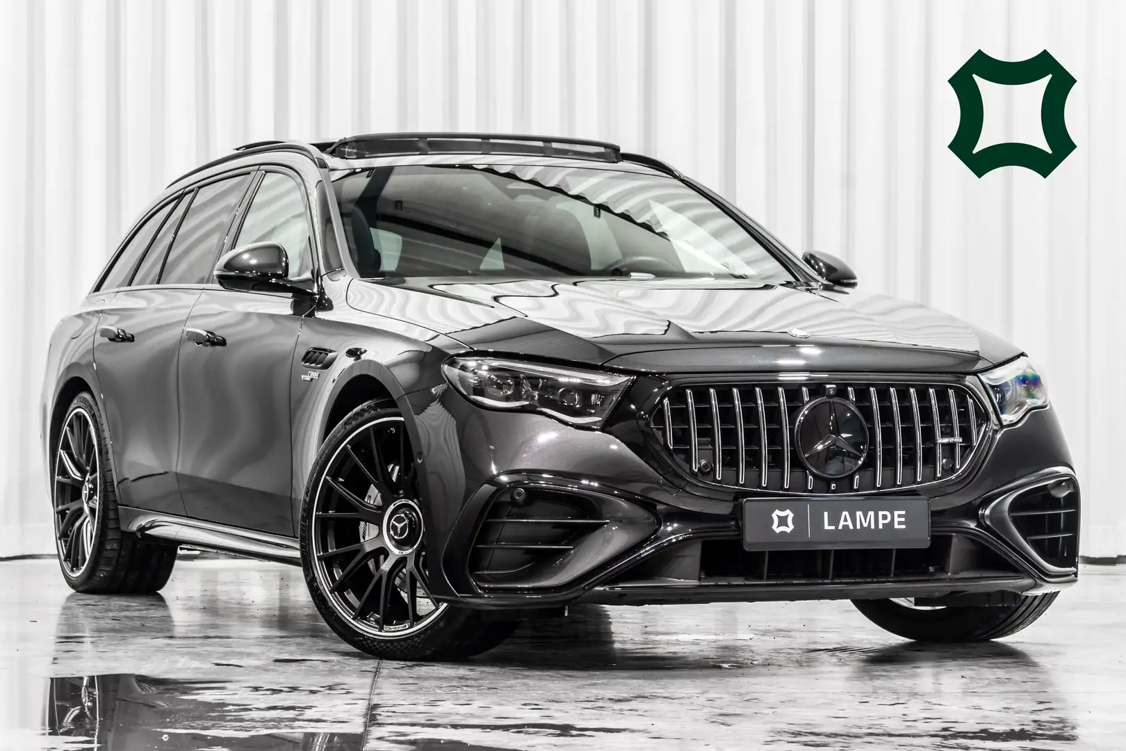Mercedes-Benz E 53 AMG HYBRID 4Matic+ Break Trekhaak Pano Burmester4D ACC Gris - 1