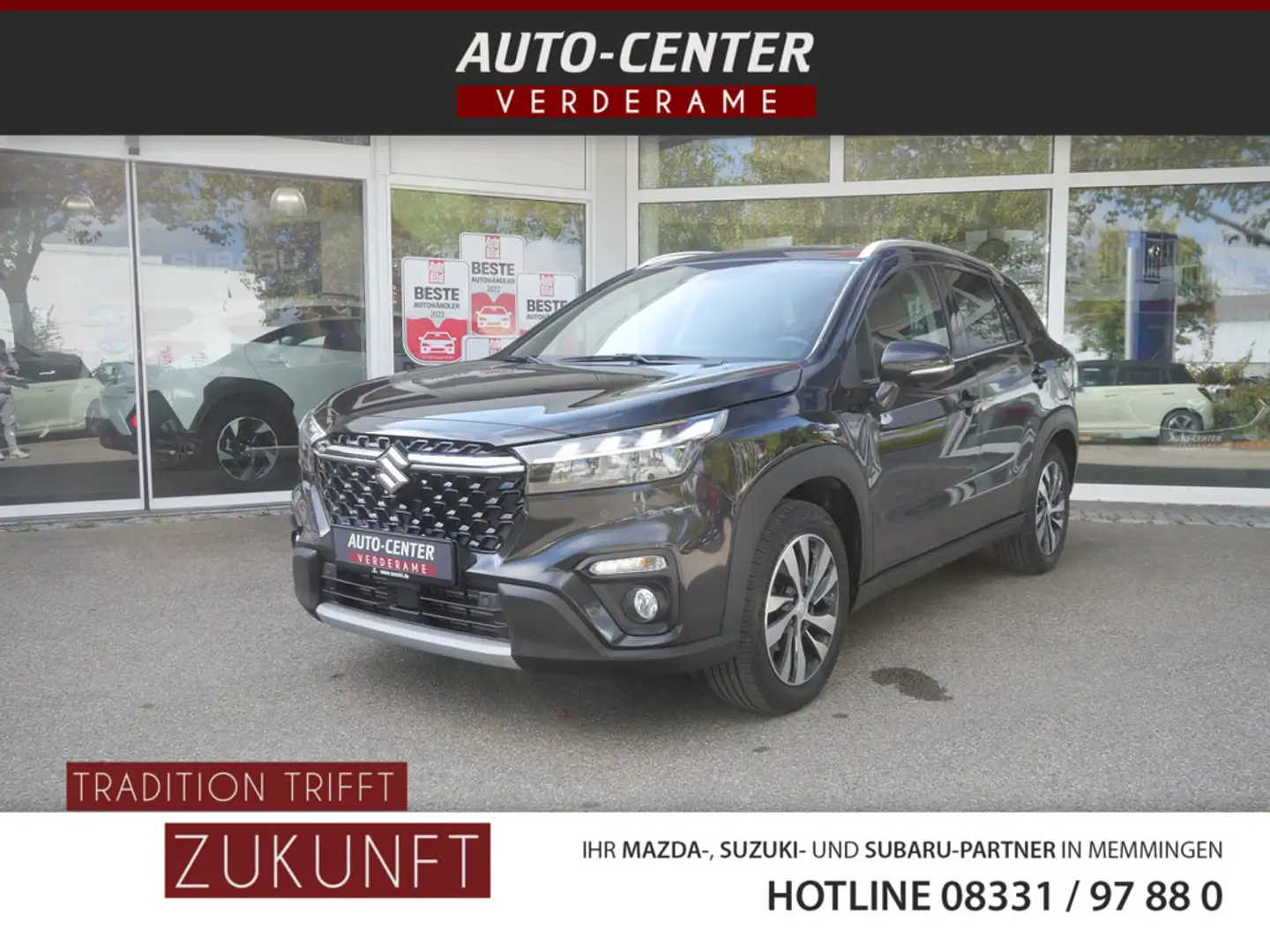 Suzuki S-Cross 1.4 Hybrid Allgrip Comfort+ PANO 360° Noir - 1