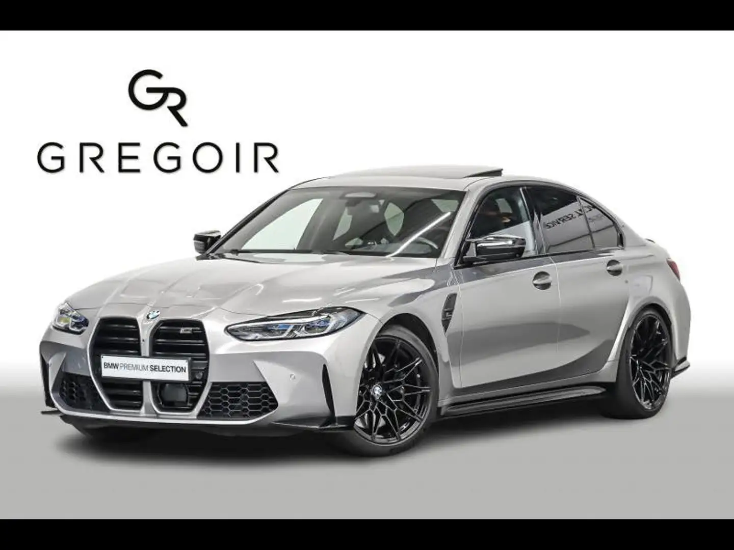 BMW M3 Comp|Carbon|Pano|H&K|Laser Szürke - 1