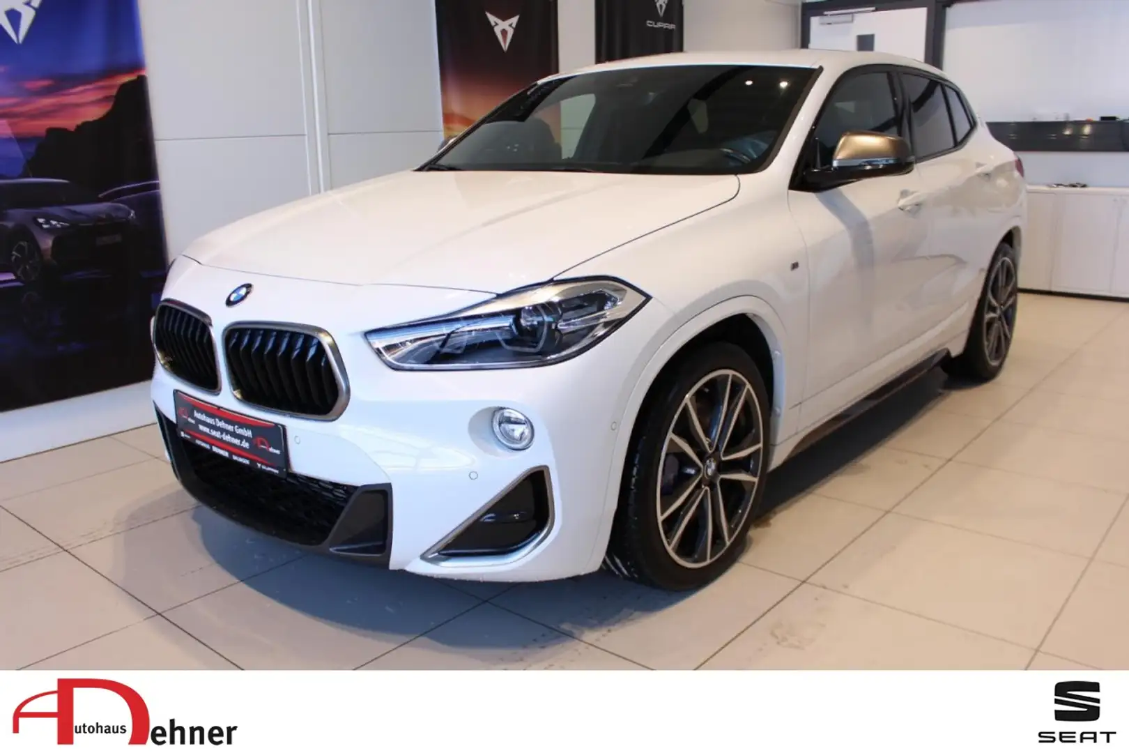 BMW X2 M35i DDC/DAB+/R-KAMERA/PDC/WINTERRÄDER Klima Navi Weiß - 1