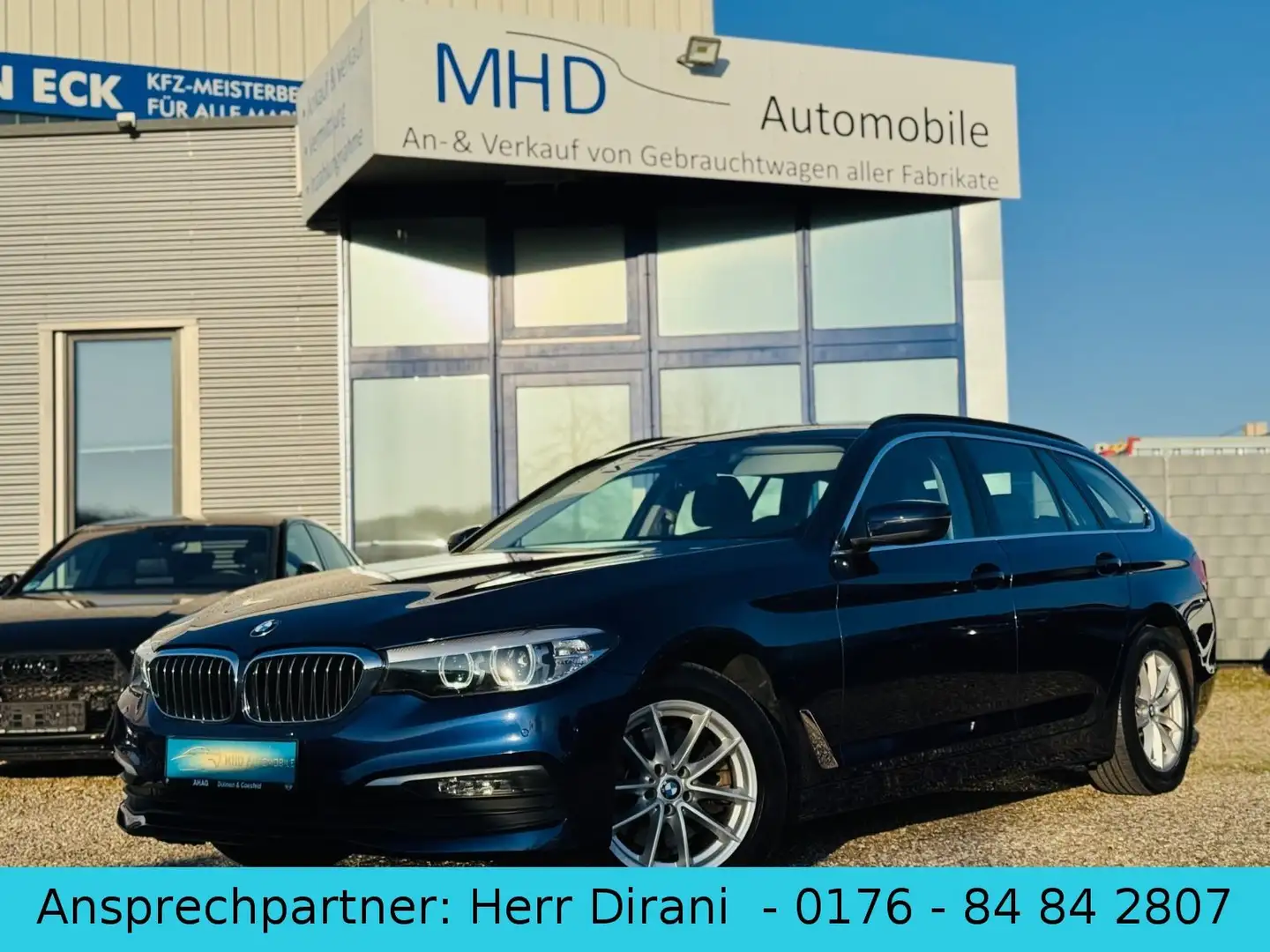 BMW 520 d Touring  *Navi*LED*Panorama*Kamera*1 Hand Azul - 1