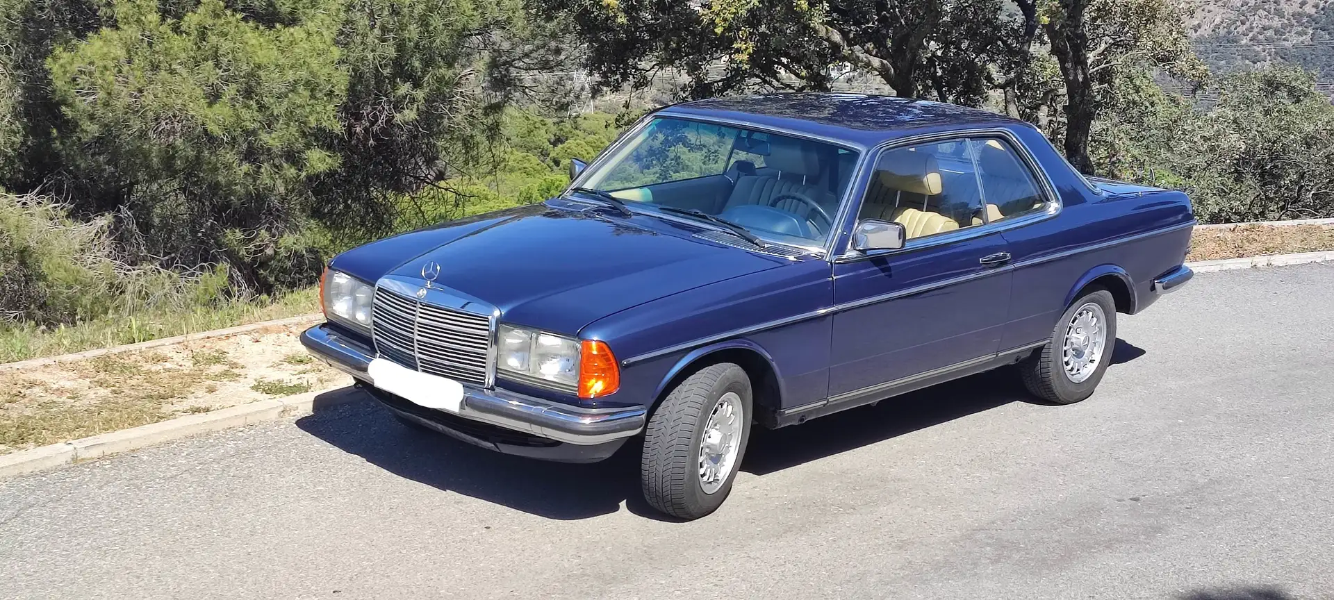 Mercedes-Benz CE 280 C123 series coupé / W123 series coupé body. Bleu - 2