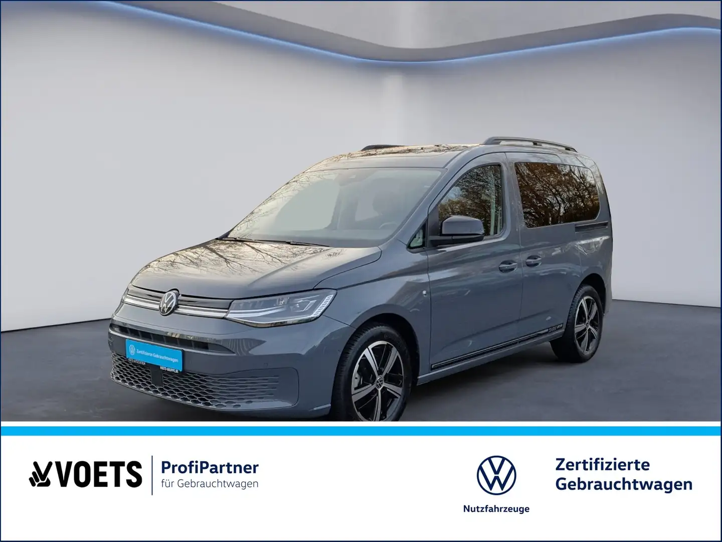 Volkswagen Caddy Life 1.5 TSI DSG App-Connect+PANO+LED Grau - 1