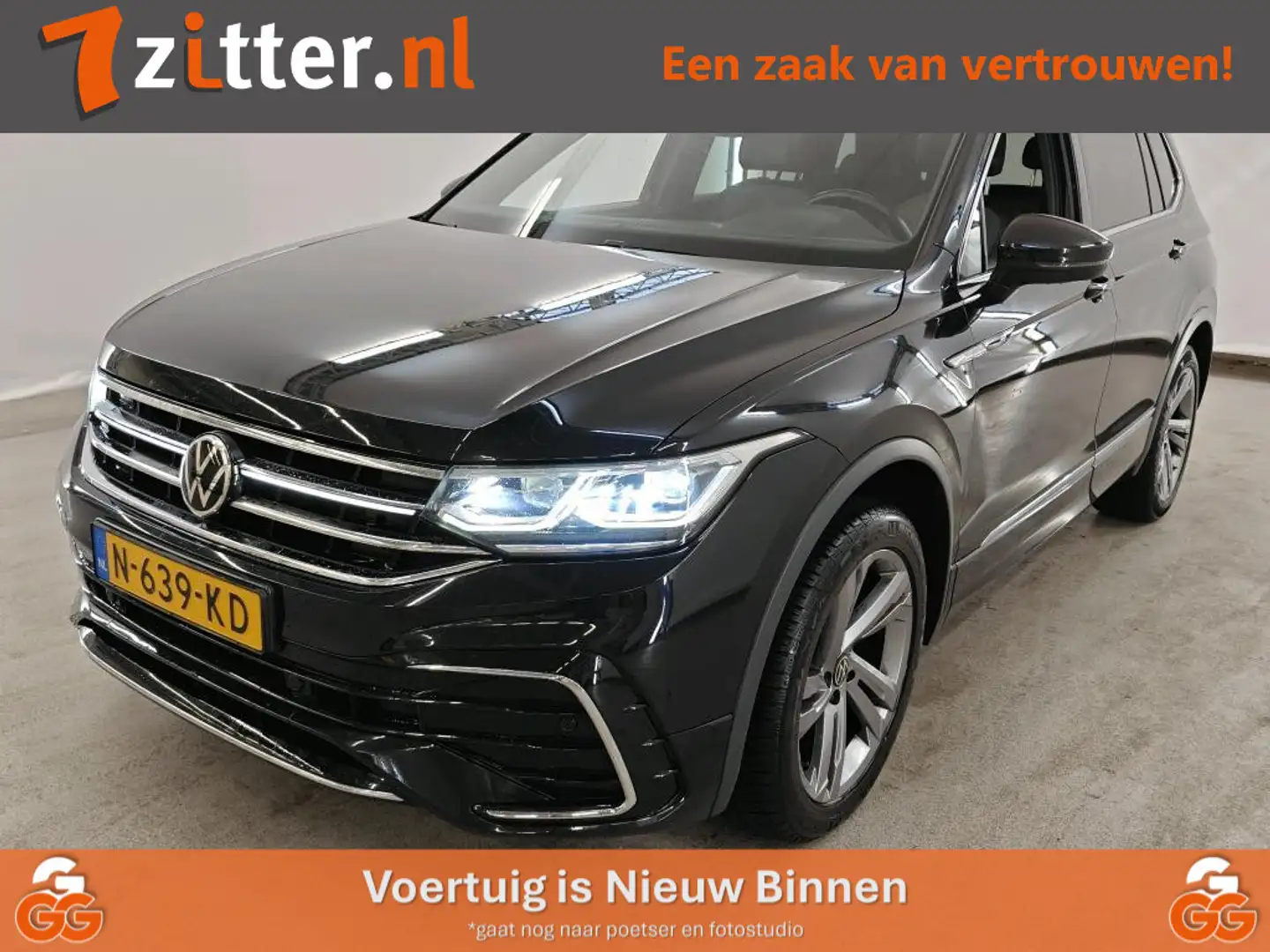 Volkswagen Tiguan Allspace 1.5 TSI R-Line Business+ 7-Persoons, Panoramadak, Noir - 1