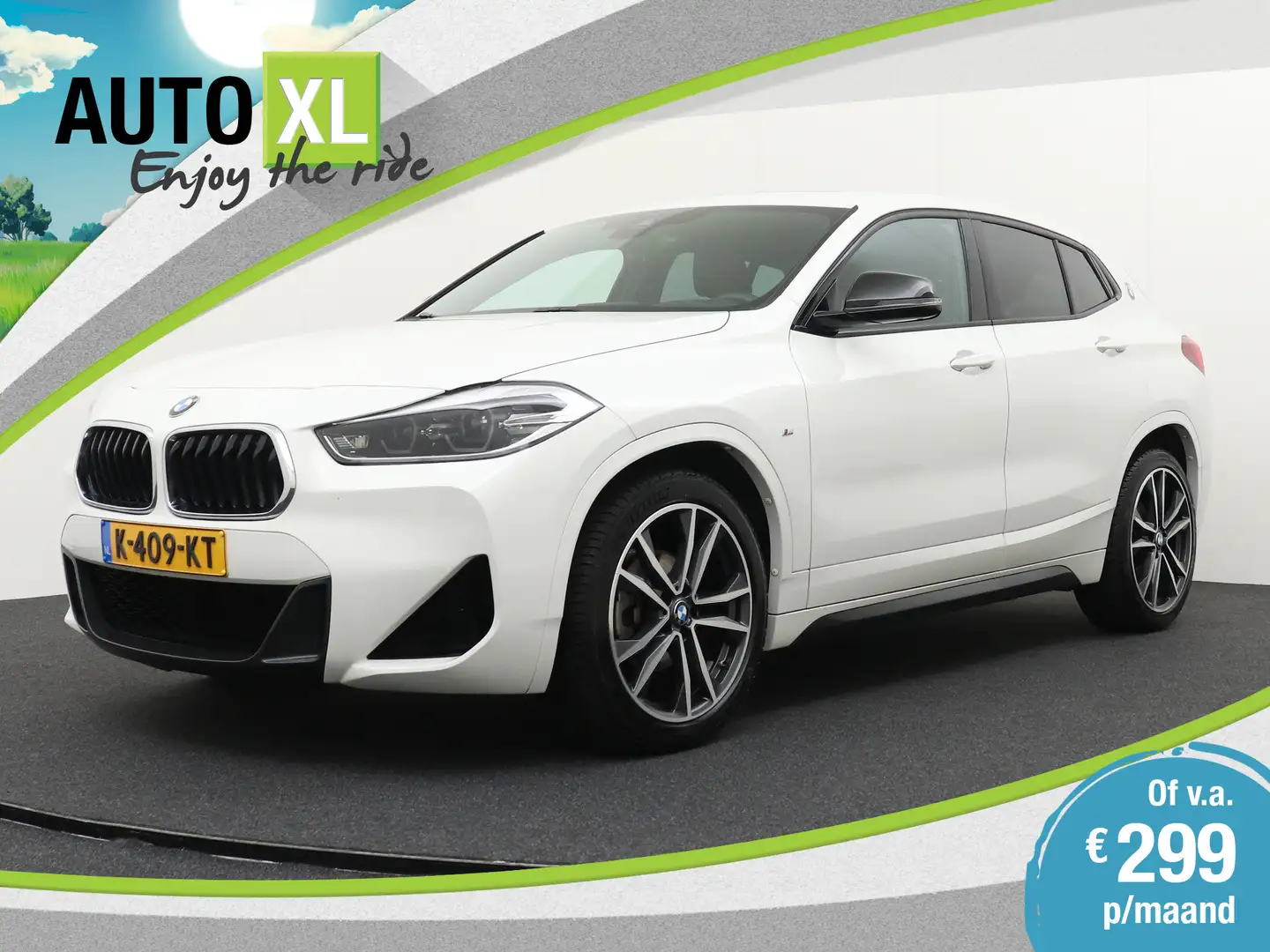 BMW X2 D 116PK Aut. High Exe. M-sport Pano-dak Sportstoel Wit - 1