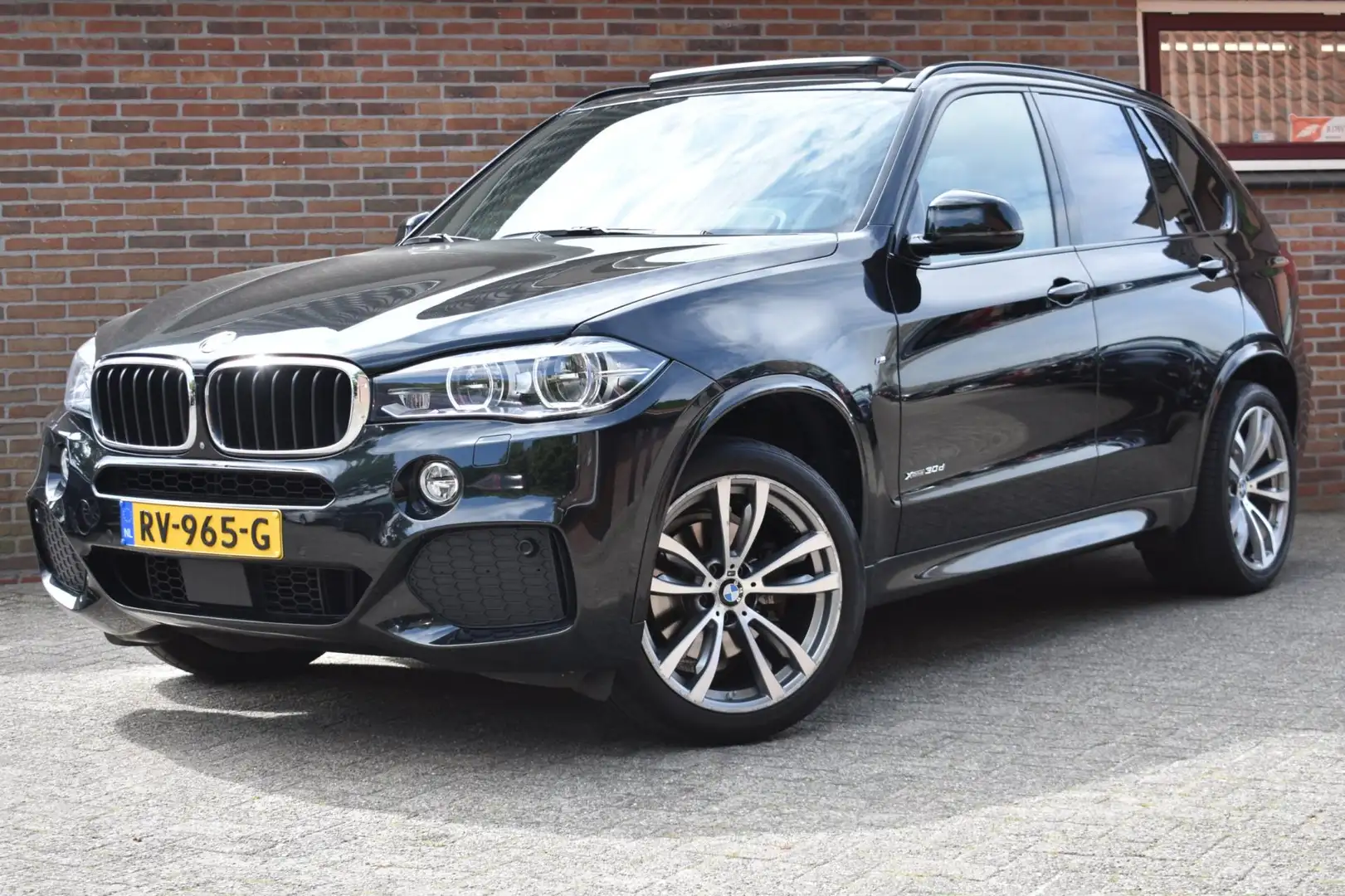 BMW X5 XDrive30d High Executive 7p. '18 LED Pano M Pakket Noir - 1