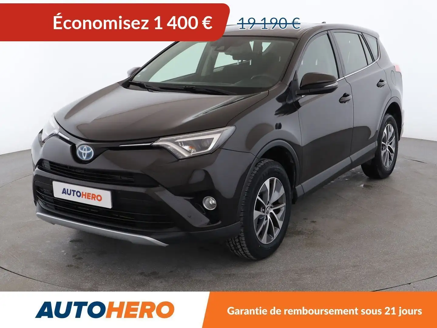 Toyota RAV 4 2.5 Hybride Tendance 2WD Noir - 1