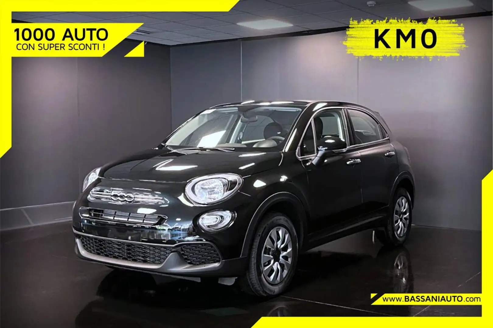 Fiat 500X 1.5 T4 Hybrid 130 CV DCT Nero - 1