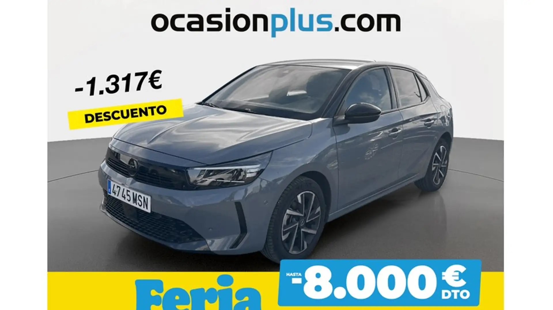 Opel Corsa 1.2T XHL S/S GS 100 Gris - 1