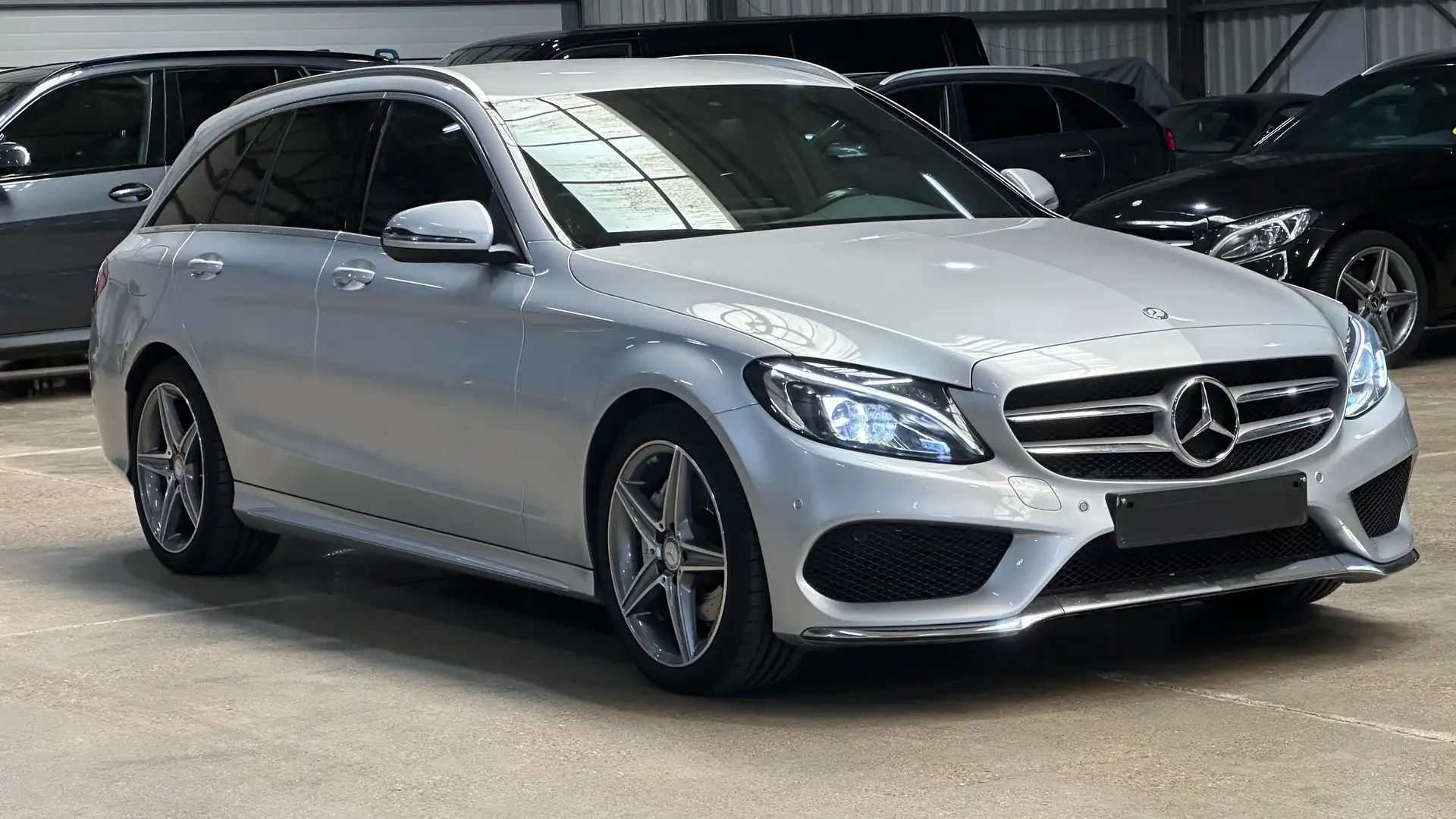 Mercedes-Benz C 200 C 200 d T 7G-TRONIC AMG Line Argento - 1