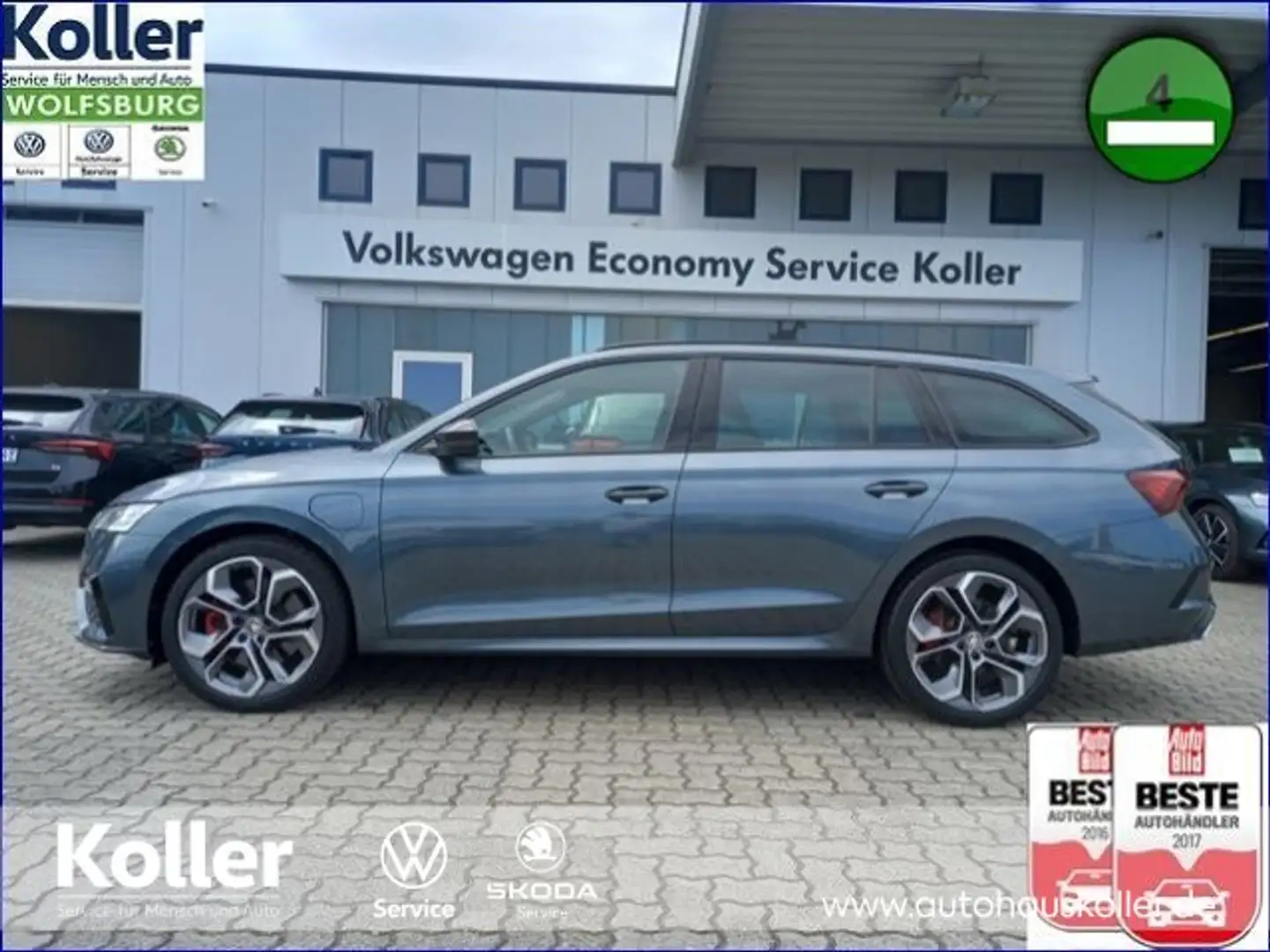 Skoda Octavia Octavia Combi RS iV Navi ACC HUD eHeckkl. Klima Grau - 2