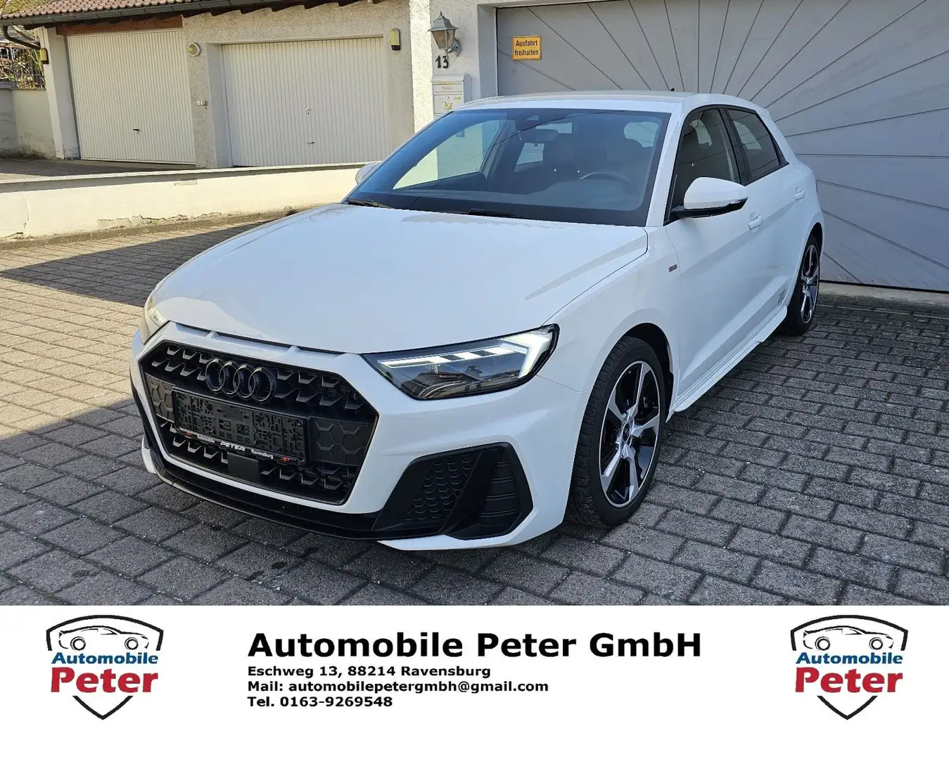 Audi A1 Sportback 40 TFSI LED Navi Sonos Optik S line Blanc - 1