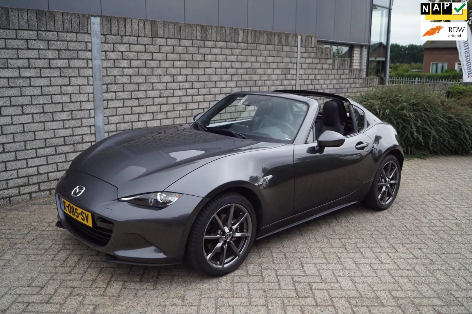 Mazda MX-5 RF 2.0 SkyActiv-G 160 GT-M Autom Leder Stoelverw B Gri - 1