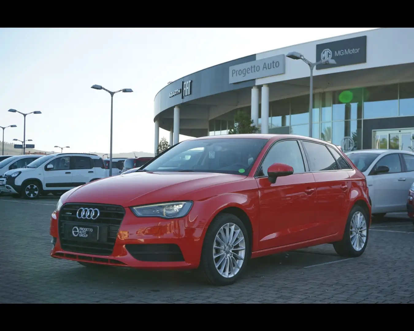 Audi A3 Sportback 2.0 tdi Ambition Edition quattro 150cv E6 Rot - 1