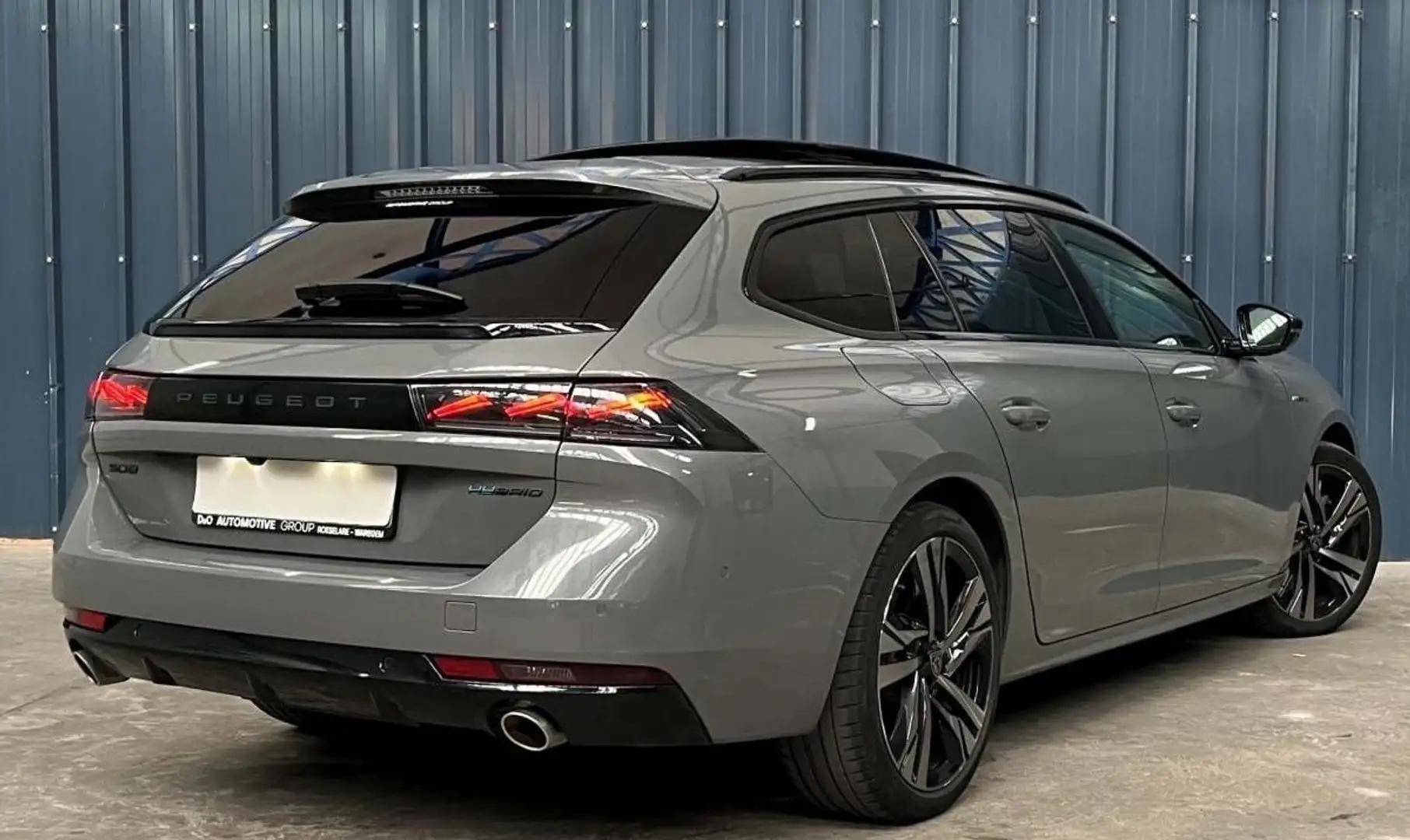 Peugeot 508 II 1.6 225H HYBRID PHEV 12.4KWH GT EAT- Garantie 1 An Parfait état Toit ouvrant Gris - 2