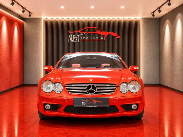 Mercedes-Benz SL 65 AMG /V12/FEUEROPAL ROT/SAMMLERAUTO/PERFEKT!
