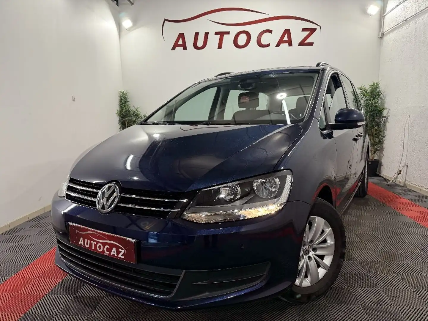 Volkswagen Sharan 2.0 TDI 184 BlueMotion Technology Confortline Bleu - 1