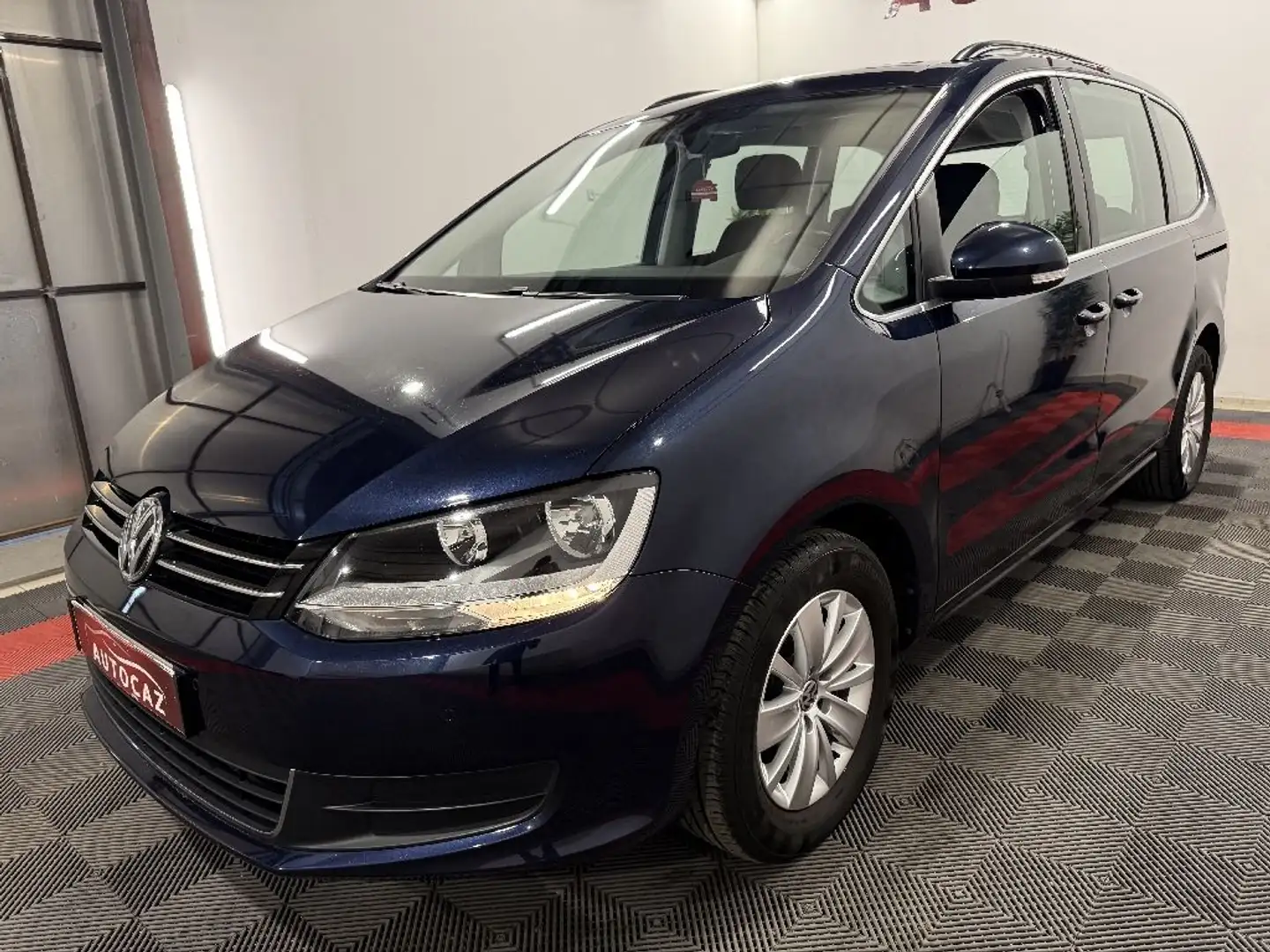 Volkswagen Sharan 2.0 TDI 184 BlueMotion Technology Confortline Bleu - 2