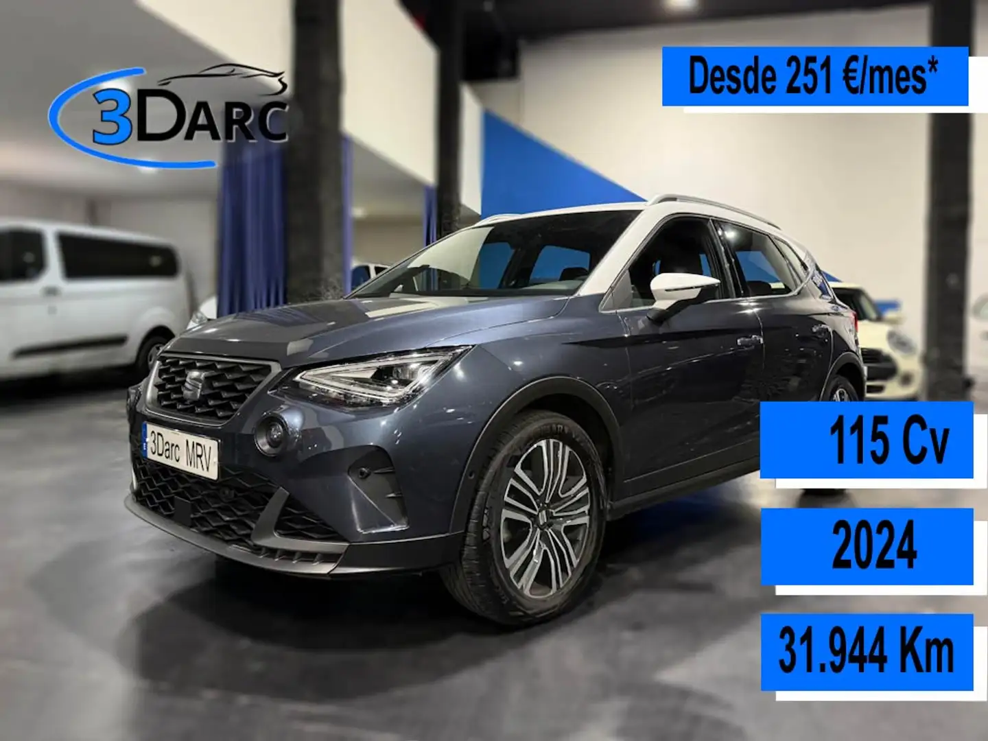 SEAT Arona 1.0 TSI S&S FR XM 115 Grigio - 1