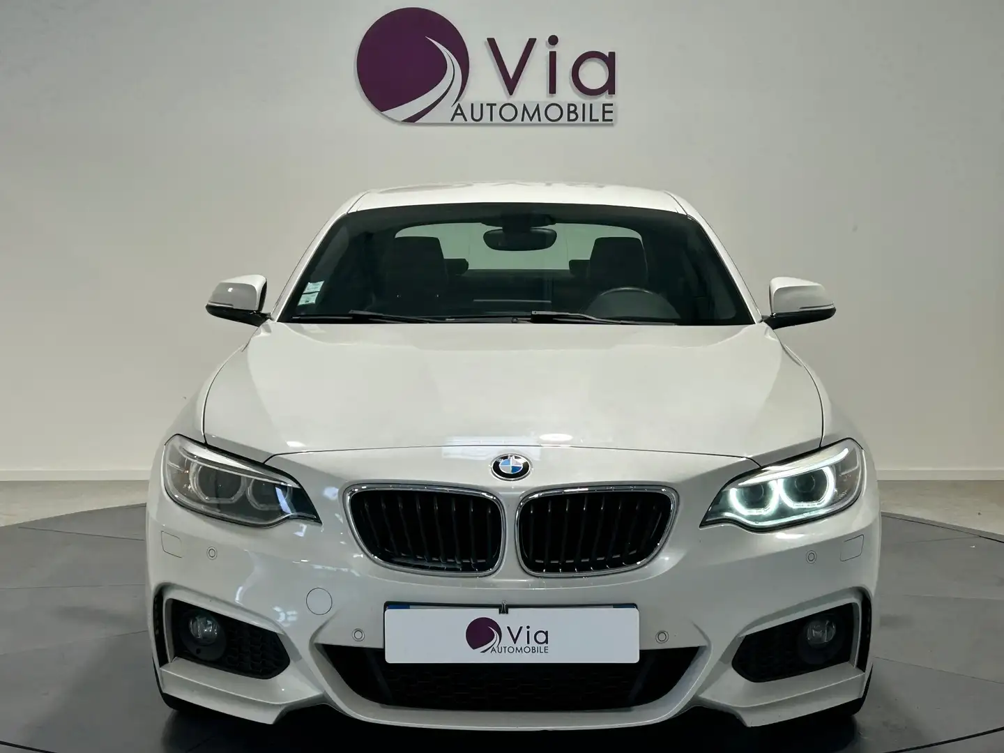 BMW 220 Coupe 220d 190 ch M Sport Blanc - 2