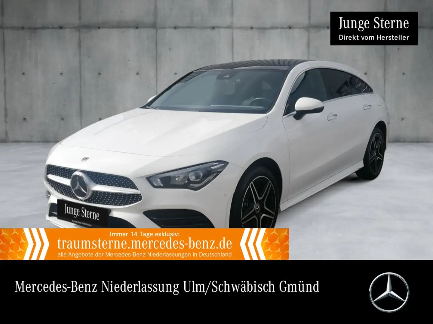 Mercedes-Benz CLA 250 e AMG+PANO+LED+KAMERA+KEYLESS+8G Weiß - 1