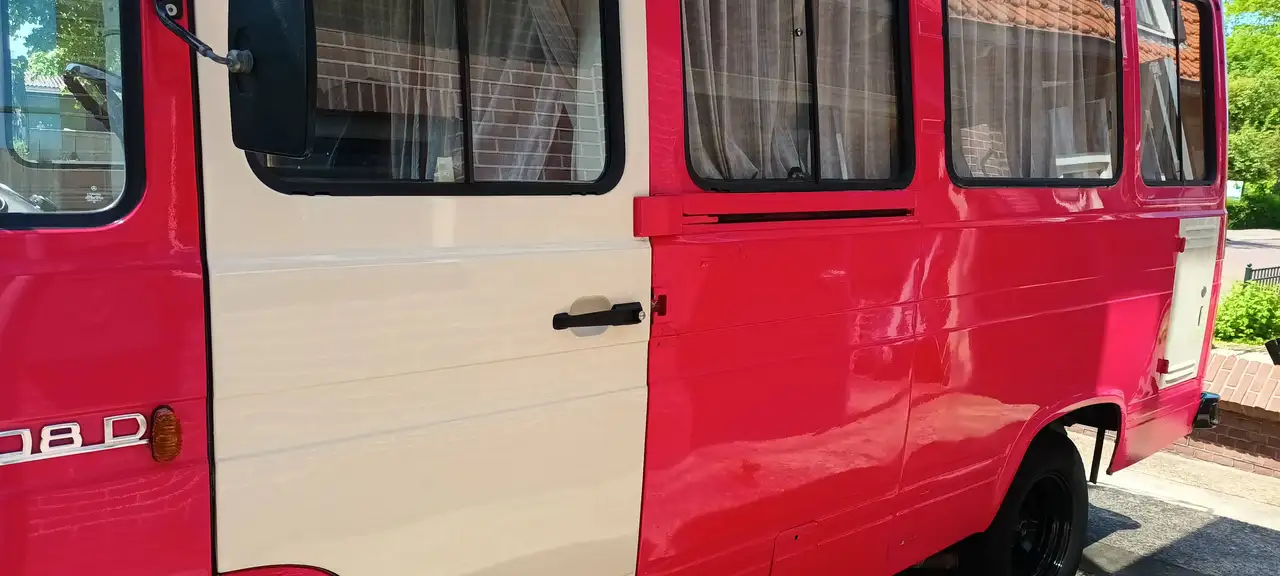 Mercedes-Benz 500 Mercedes L508DG camper bj. 1977. Voormalig PTT archiefauto, foto 6