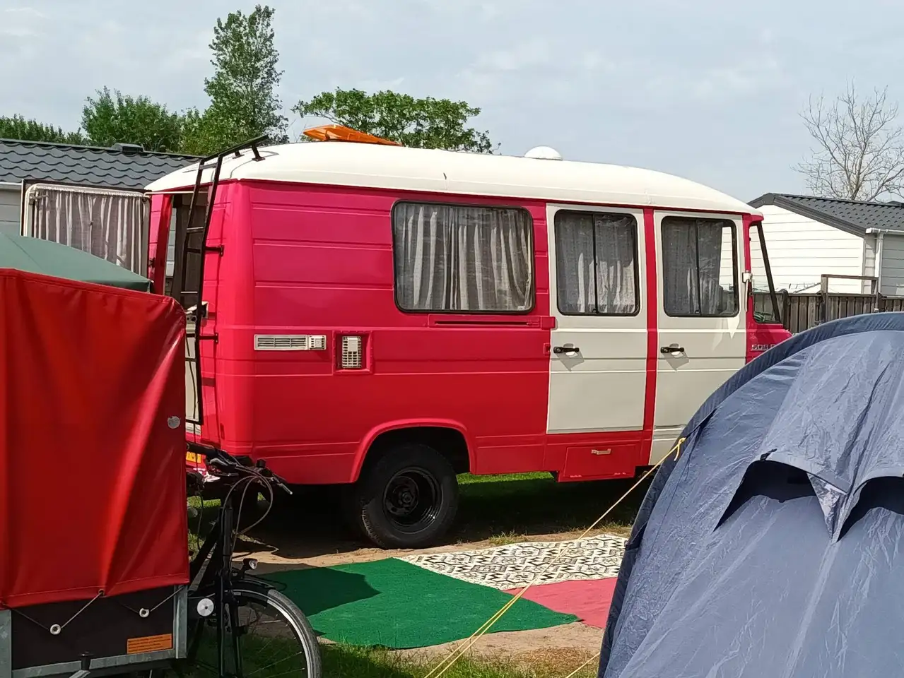 Mercedes-Benz 500 Mercedes L508DG camper bj. 1977. Voormalig PTT archiefauto, foto 7