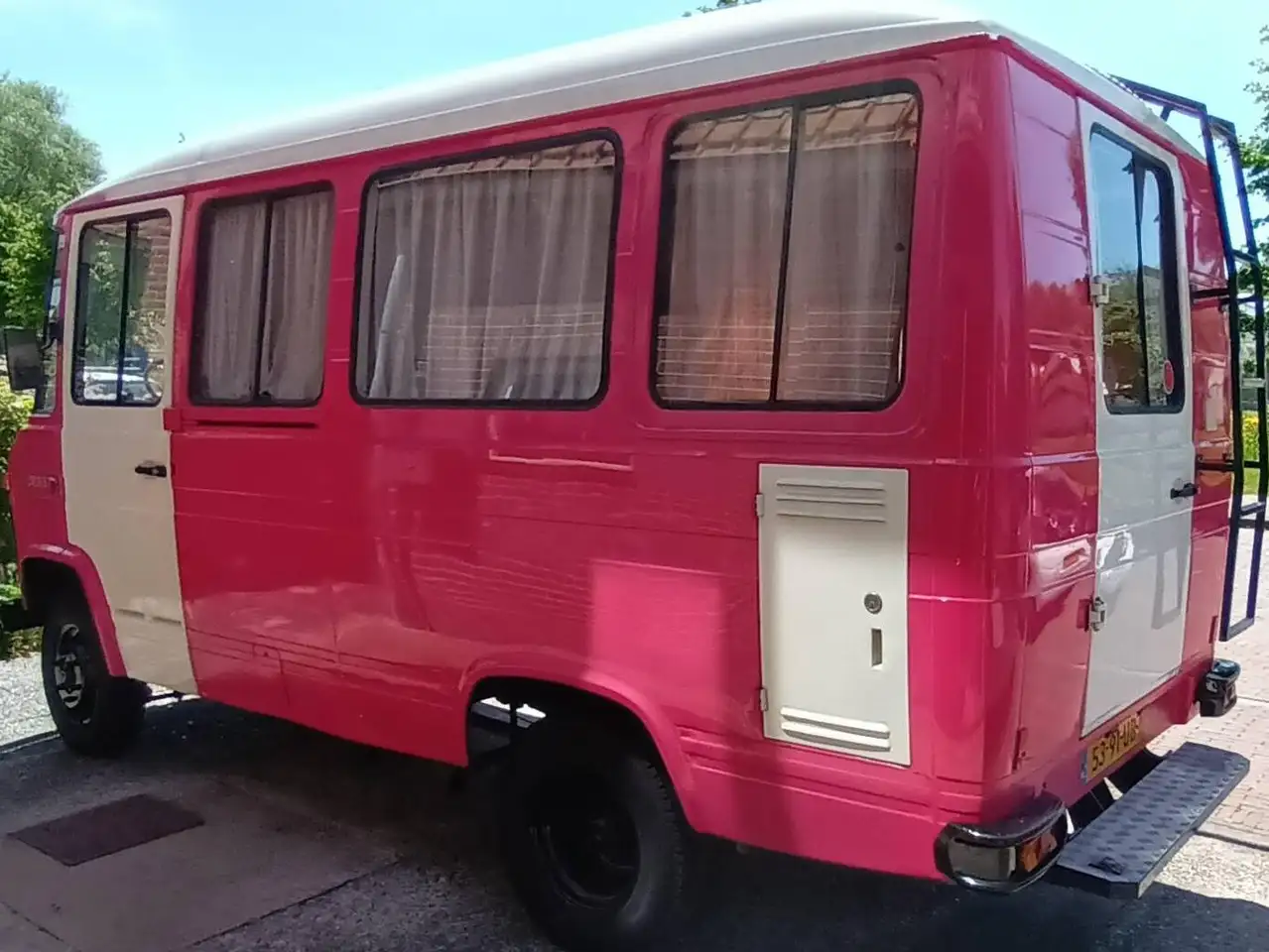 Mercedes-Benz 500 Mercedes L508DG camper bj. 1977. Voormalig PTT archiefauto, foto 4