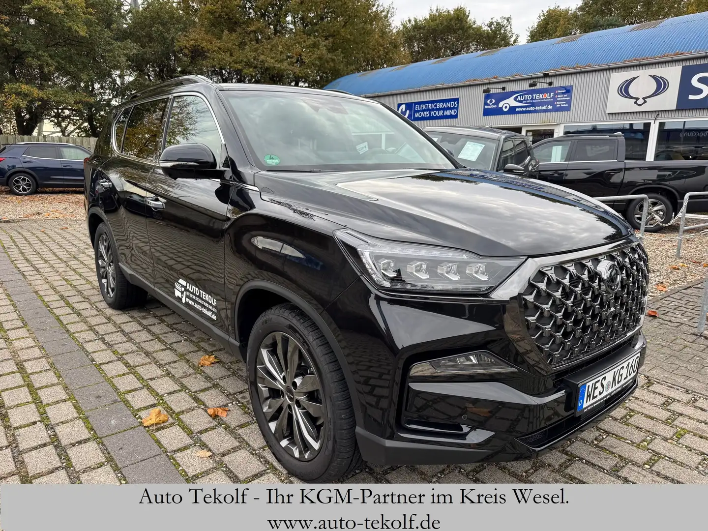 KGM Rexton LUX - Sondermodel BLACK. Noir - 1