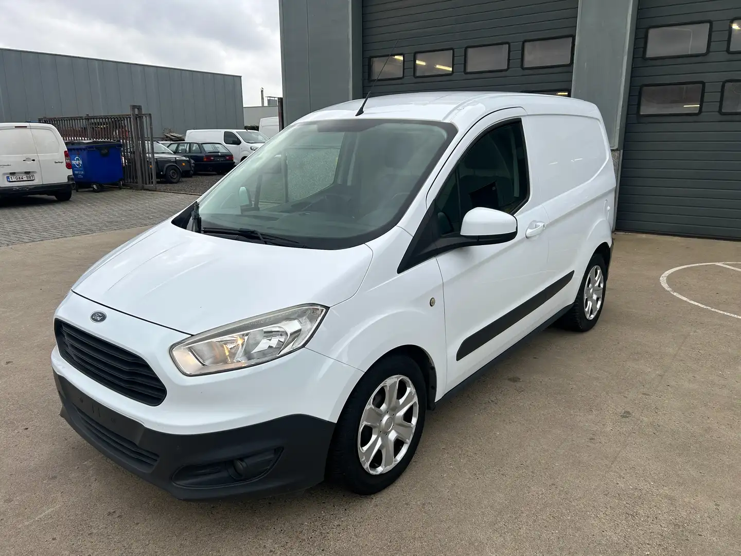 Ford Transit Courier 1.0 BENZINE 74 KW ZIE FOTO'S WORD GEKEURD VV Blanc - 1