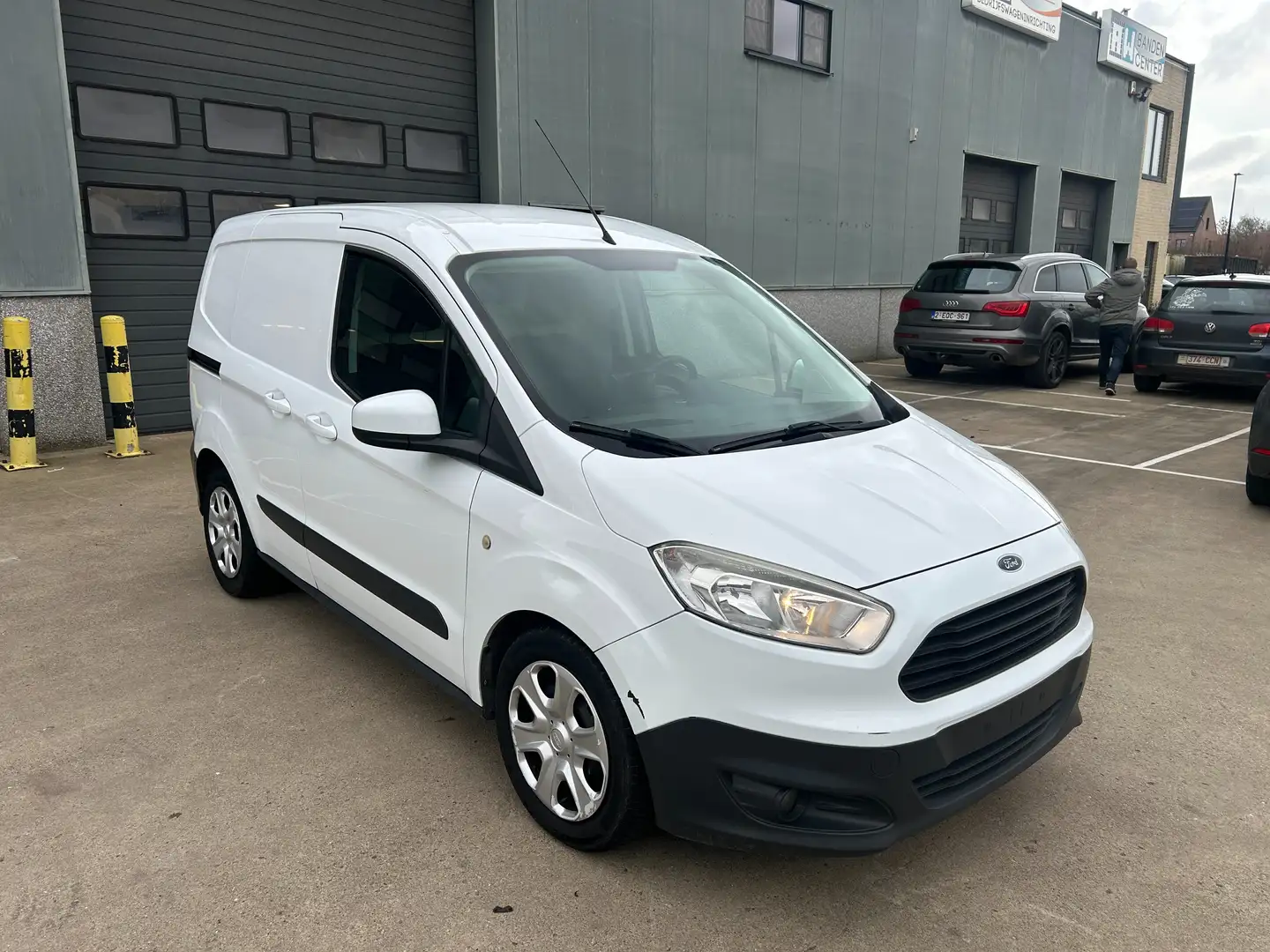 Ford Transit Courier 1.0 BENZINE 74 KW ZIE FOTO'S WORD GEKEURD VV Blanc - 2