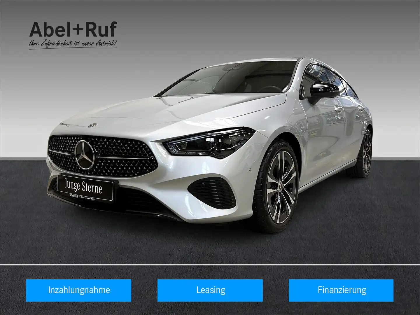 Mercedes-Benz CLA 200 d SB PROGRESS+MBUX+MULTI+NIGHT+Kam+TotW Ezüst - 1