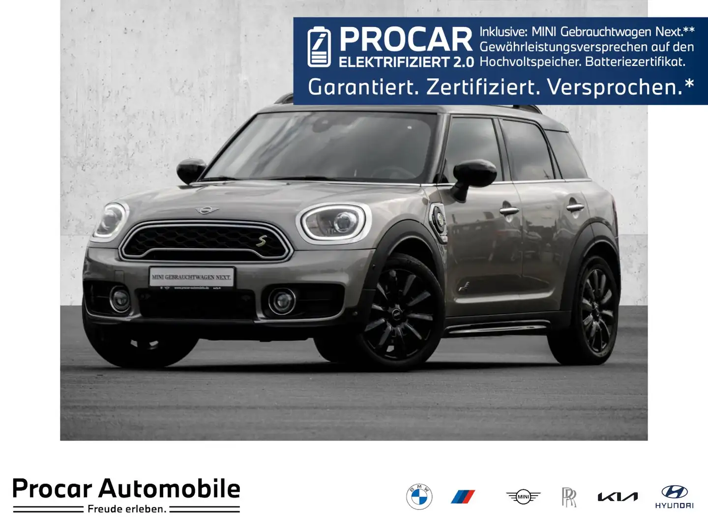 MINI Cooper SE Countryman Cooper S E ALL4 CHILI ll+H/K+LED+PANO+KAMERA Grau - 1