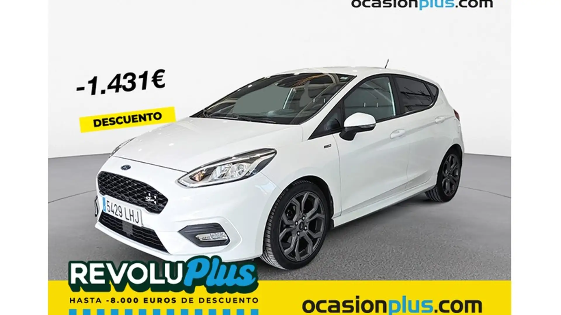 Ford Fiesta 1.0 EcoBoost S/S ST Line 140 Weiß - 1