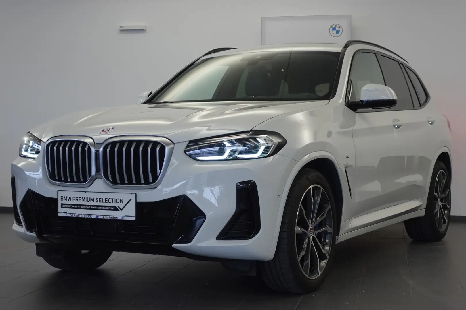 BMW X3 xDrive20d Weiß - 1