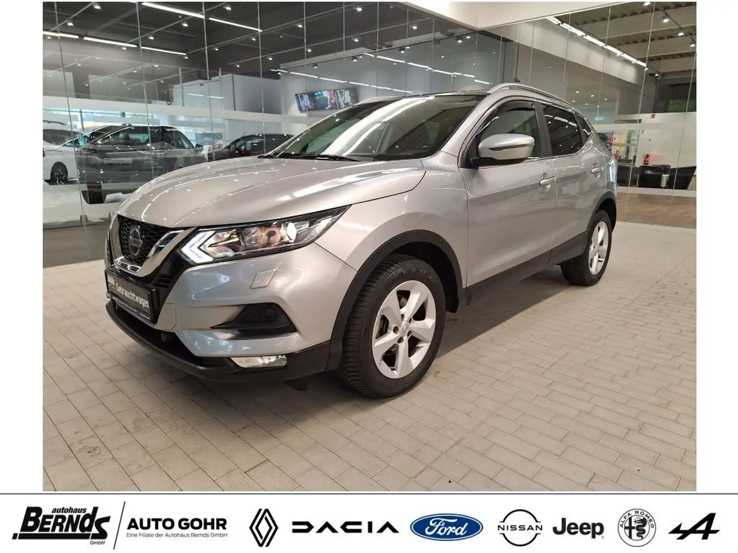 Nissan Qashqai 1.2 DIG-T ACENTA AHK Panoramadach NAVI SHZ ISOFIX Argento - 1