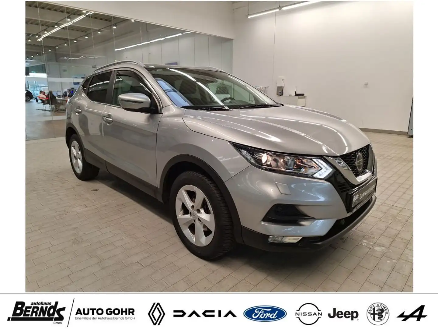 Nissan Qashqai 1.2 DIG-T ACENTA AHK Panoramadach NAVI SHZ ISOFIX Argento - 2