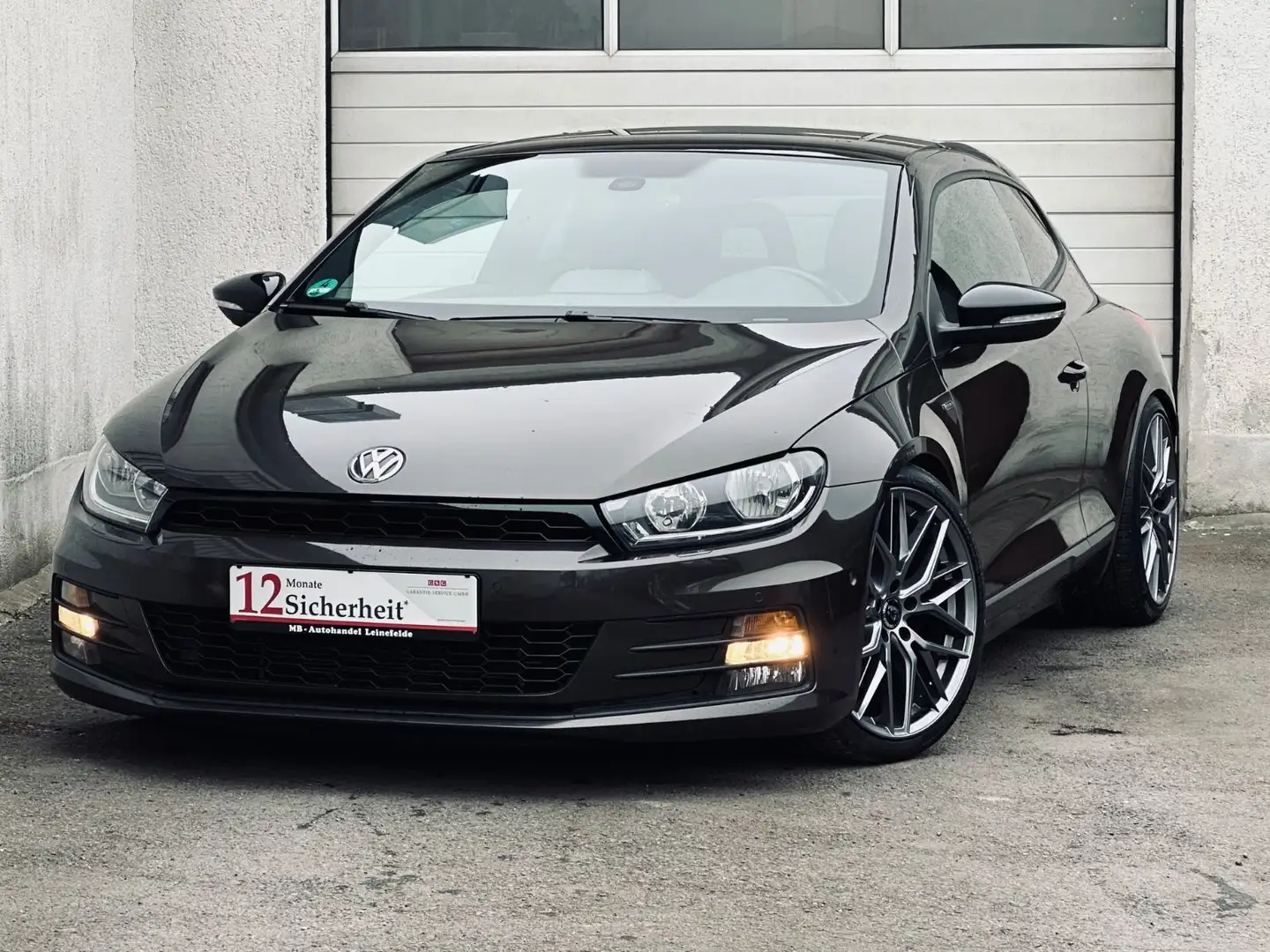 Volkswagen Scirocco 2.0 TDI Autom.*NAVI*LEDER*TEMPO*KAMERA* Fekete - 1