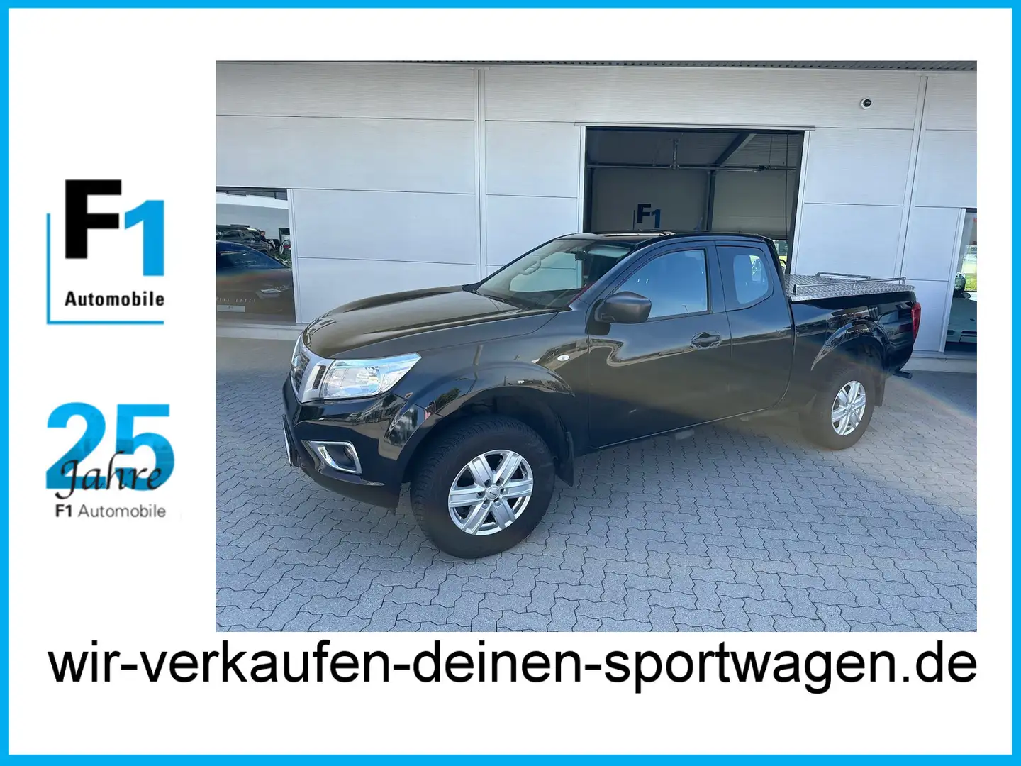 Nissan NP300 Visia King Cab 4x4 1. Hd. Individual neuw. unffr. Negro - 1