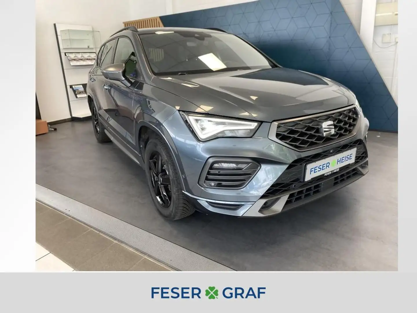 SEAT Ateca 2.0 TDI FR 4Drive DSG/LED/AHK/360Kamera/4xSHZ Grau - 1