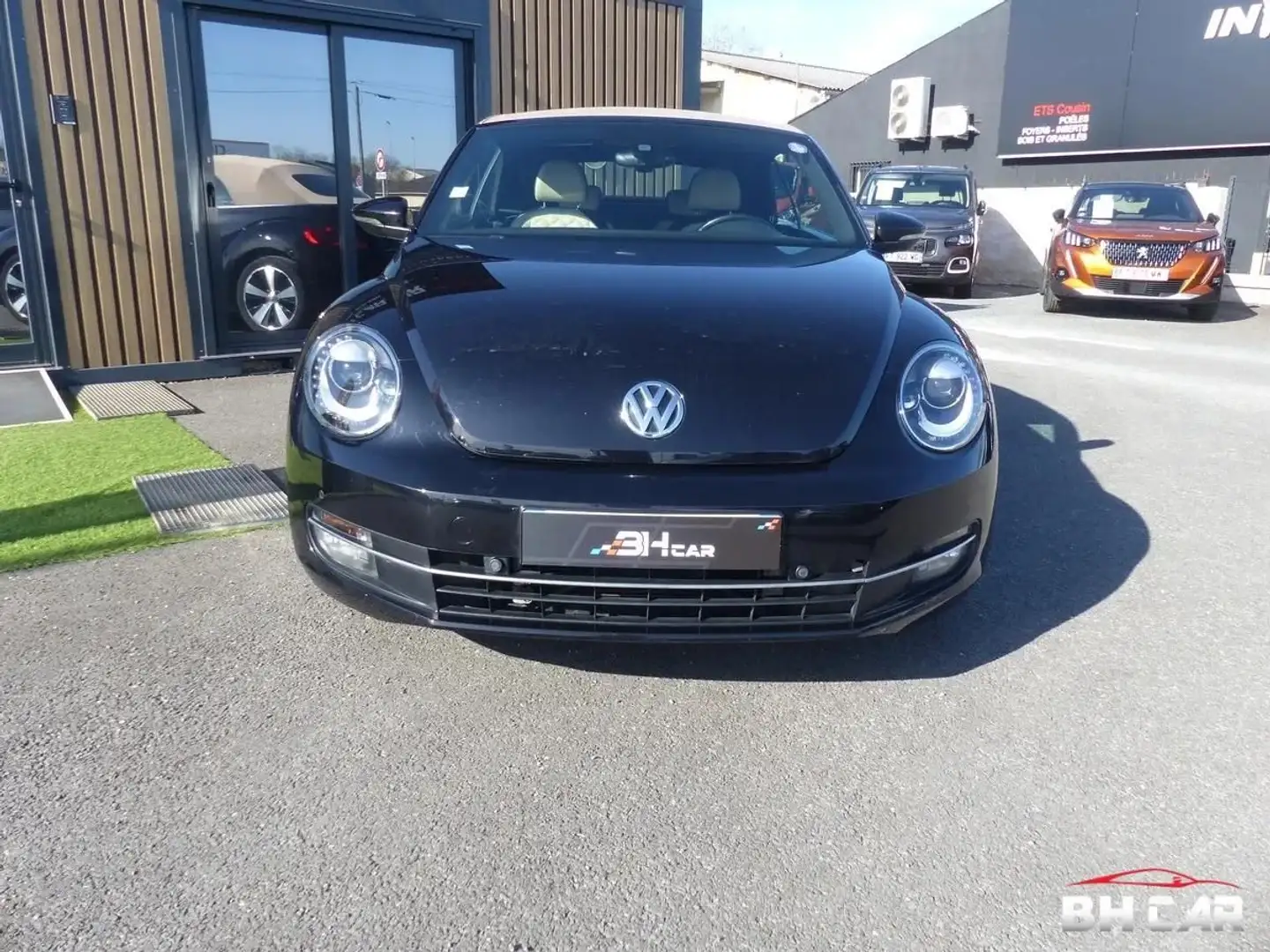 Volkswagen Coccinelle cabriolet couture TSI 105 CV bmt ESSENCE Noir - 2