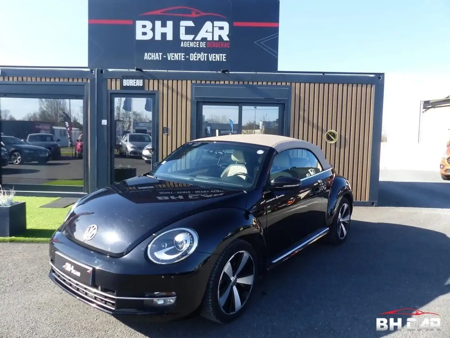 Volkswagen Coccinelle cabriolet couture TSI 105 CV bmt ESSENCE Noir - 1