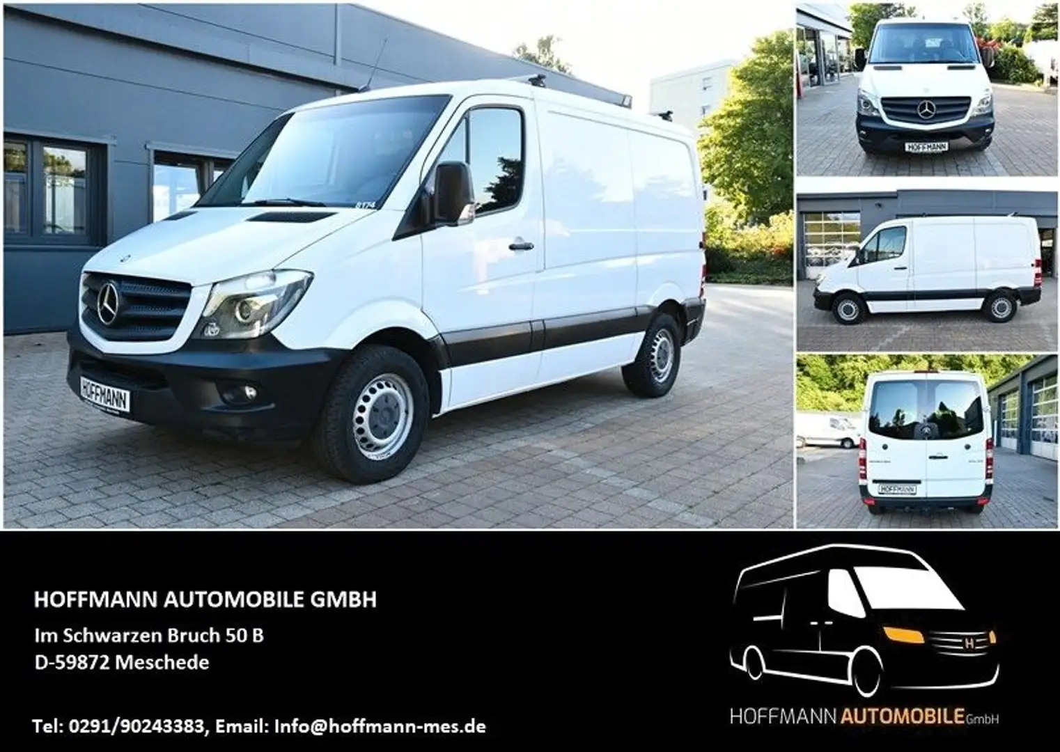 Mercedes-Benz Sprinter 316 CDI Kasten L1H1 RWD Bi-Xenon Klima Blanc - 1