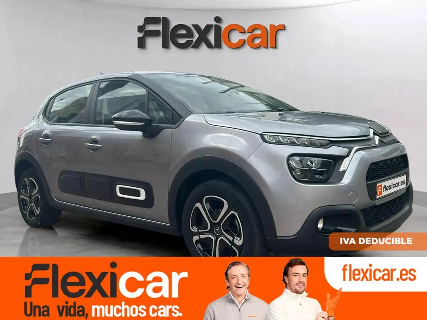 Citroen C3 1.2 PureTech S&S Feel Pack 83 Gris - 2