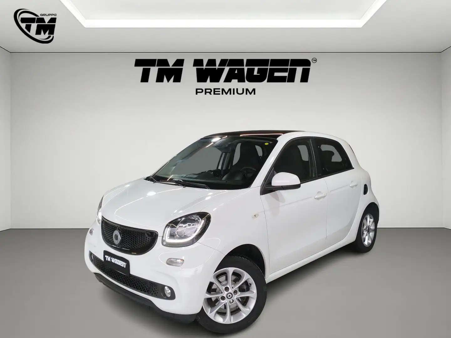 smart forFour 1.0 Youngster 71cv twinamic Blanc - 1