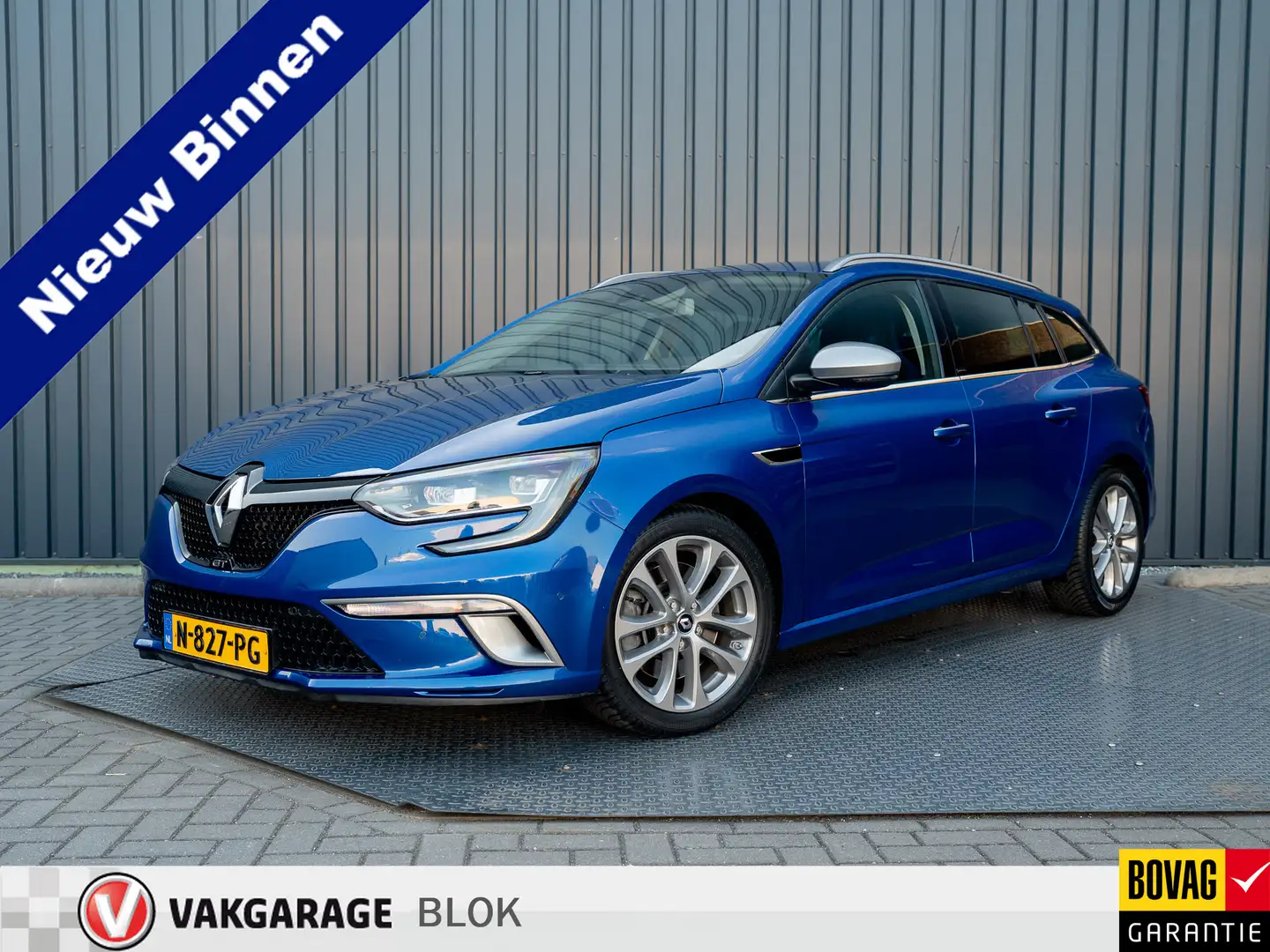 Renault Megane Estate 1.6 TCe 205Pk GT | Camera | Stoelverw. | Pr Bleu - 1